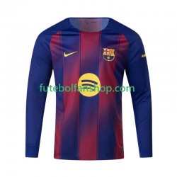 Camisola Principal FC Barcelona Época 2025/2026 Manga Comprida ,Homem