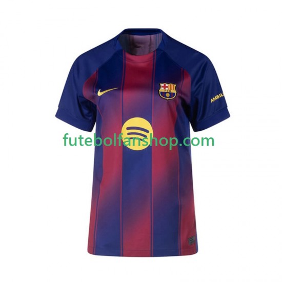 Camisola Principal FC Barcelona Época 2025/2026 Manga Curta ,Senhora