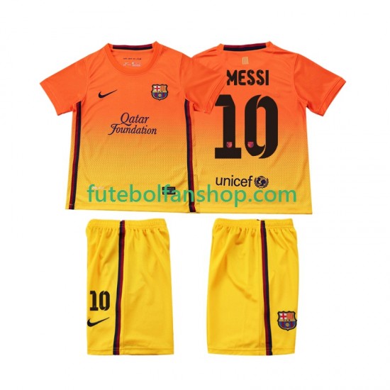 Camisola Alternativo FC Barcelona Lionel Messi 10 Retro 2012 2013 Manga Curta ,Criança Camisola Alternativo FC Barcelona Lionel Messi 10 Retro 2012 2013 Manga Curta ,Criança