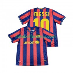Camisola Principal FC Barcelona Lionel Messi 10 Retro 2009 2010 Manga Curta ,Homem