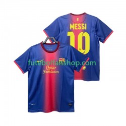 Camisola Principal FC Barcelona Lionel Messi 10 Retro 2012 2013 Manga Curta ,Homem