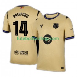 Camisola Alternativo FC Barcelona Marcus Rashford 14 UCL Época 2025/2026 Manga Curta ,Homem