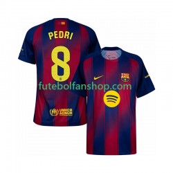 Camisola Principal FC Barcelona Pedri 8 Época 2025/2026 Manga Curta ,Homem