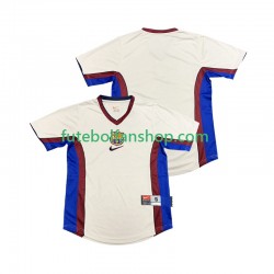 Camisola Alternativo FC Barcelona Retro 1998 1999 Manga Curta ,Homem