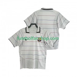 Camisola Alternativo FC Barcelona Retro 2003 2004 Manga Curta ,Homem