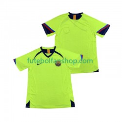 Camisola Alternativo FC Barcelona Retro 2005 2006 Manga Curta ,Homem