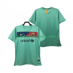 Camisola Alternativo FC Barcelona Retro 2010 2011 Manga Curta ,Homem
