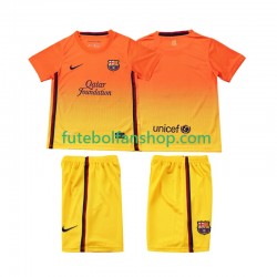Camisola Alternativo FC Barcelona Retro 2012 2013 Manga Curta ,Criança