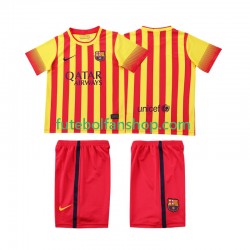 Camisola Alternativo FC Barcelona Retro 2013 2014 Manga Curta ,Criança