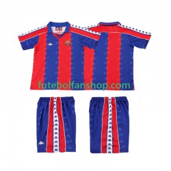 Camisola Principal FC Barcelona Retro 1992 1995 Manga Curta ,Criança