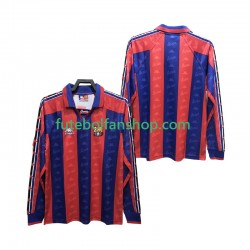 Camisola Principal FC Barcelona Retro 1996 1997 Manga Comprida ,Homem
