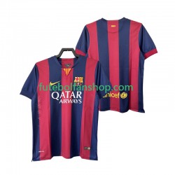Camisola Principal FC Barcelona Retro 2014 2015 Manga Curta ,Homem