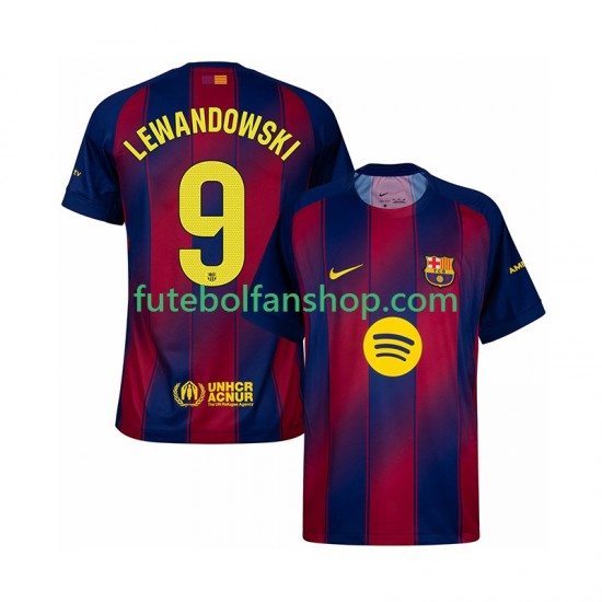 Camisola Principal FC Barcelona Robert Lewandowski 9 Época 2025/2026 Manga Curta ,Homem Camisola Principal FC Barcelona Robert Lewandowski 9 Época 2025/2026 Manga Curta ,Homem