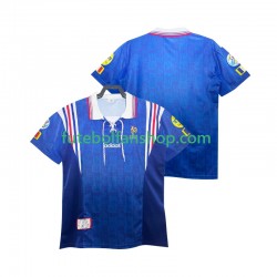 Camisola Principal Seleção Francesa Retro 1996 Manga Curta ,Homem