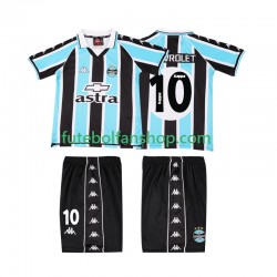 Camisola Principal Gremio Chevrolet 10 Retro 2000 Manga Curta ,Criança
