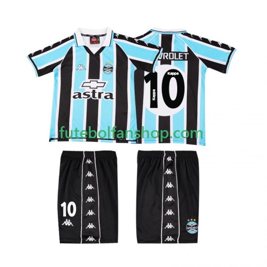 Camisola Principal Gremio Chevrolet 10 Retro 2000 Manga Curta ,Criança Camisola Principal Gremio Chevrolet 10 Retro 2000 Manga Curta ,Criança