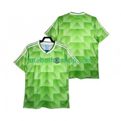 Camisola Alternativo Seleção Alemã Retro 1990 Manga Curta ,Homem