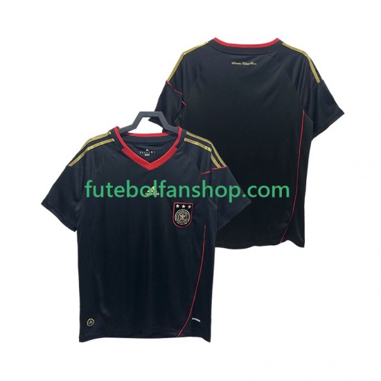 Camisola Alternativo Seleção Alemã Retro 2010 Manga Curta ,Homem