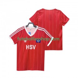 Camisola Alternativo Hamburger SV Retro 1983 1984 Manga Curta ,Homem
