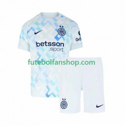 Camisola Alternativo Inter de Milão Época 2025/2026 Manga Curta ,Criança
