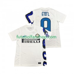Camisola Alternativo Inter de Milão ETOL 9 Retro 2010 2011 Manga Curta ,Homem