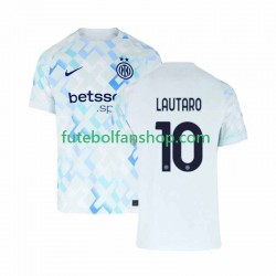 Camisola Alternativo Inter de Milão Lautaro Martinez 10 Época 2025/2026 Manga Curta ,Homem