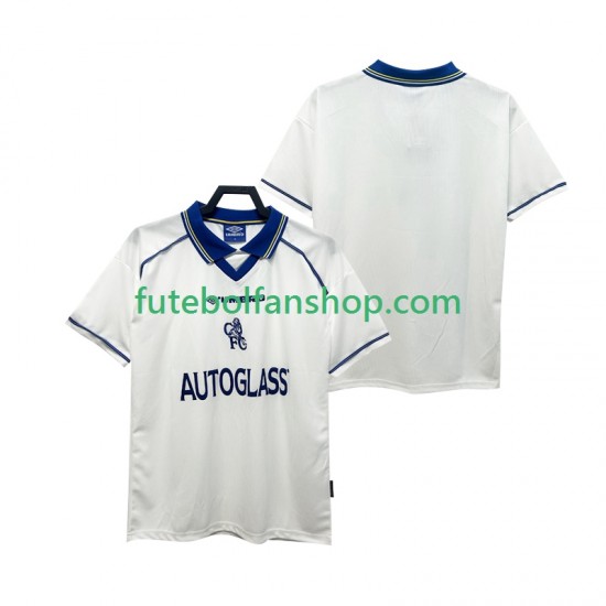 Camisola Alternativo Inter de Milão Retro 1998 2000 Manga Curta ,Homem