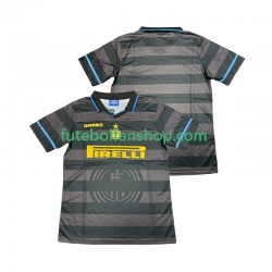 Camisola Alternativa (2ª) Inter de Milão Retro 1997 1998 Manga Curta ,Homem