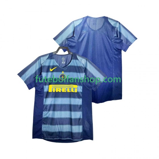 Camisola Alternativa (2ª) Inter de Milão Retro 2004 2005 Manga Curta ,Homem Camisola Alternativa (2ª) Inter de Milão Retro 2004 2005 Manga Curta ,Homem