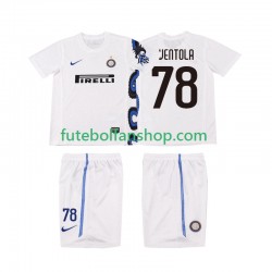 Camisola Alternativo Inter de Milão VENTOLA 78 Retro 2010 2011 Manga Curta ,Criança