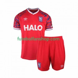 Camisola Alternativo Ipswich Town Época 2025/2026 Manga Curta ,Criança