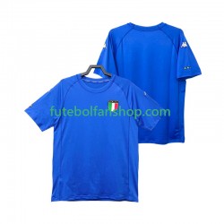 Camisola Principal Seleção Italiana Retro 2000 Manga Curta ,Homem
