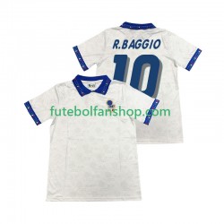 Camisola Alternativo Seleção Italiana Roberto Baggio 10 Retro 1994 Manga Curta ,Homem