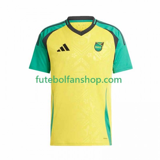 Camisola Principal Seleção Jamaicana Época 2024/2025 Manga Curta ,Homem Camisola Principal Seleção Jamaicana Época 2024/2025 Manga Curta ,Homem
