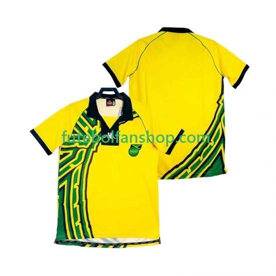 Camisola Principal Seleção Jamaicana Retro 1998 Manga Curta ,Homem Camisola Principal Seleção Jamaicana Retro 1998 Manga Curta ,Homem