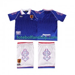 Camisola Principal Seleção Japonesa Retro 1998 Manga Curta ,Criança