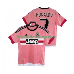 Camisola Alternativo Juventus Cristiano Ronaldo 7 Retro 2016 2017 Manga Curta ,Homem