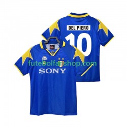 Camisola Alternativo Juventus DEL PIERO 10 Retro 1995 1996 Manga Curta ,Homem