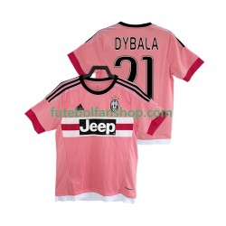 Camisola Alternativo Juventus DYBALA 21 Retro 2016 2017 Manga Curta ,Homem