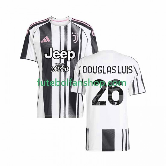 Camisola Principal Juventus Douglas Luiz 26 Época 2025/2026 Manga Curta ,Homem