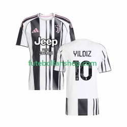 Camisola Principal Juventus Kenan Yildiz 10 Época 2025/2026 Manga Curta ,Homem