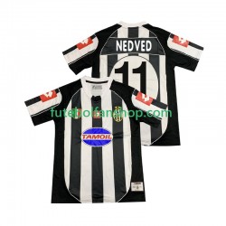 Camisola Principal Juventus NEDVED 11 Retro 2002 2003 Manga Curta ,Homem