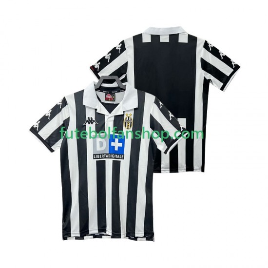 Camisola Principal Juventus Retro 1999 2000 Manga Curta ,Homem