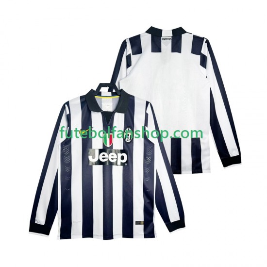 Camisola Principal Juventus Retro 2014 2015 Manga Comprida ,Homem
