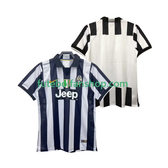 Camisola Principal Juventus Retro 2014 2015 Manga Curta ,Homem