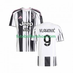 Camisola Principal Juventus Vlahovic 9 Época 2025/2026 Manga Curta ,Homem