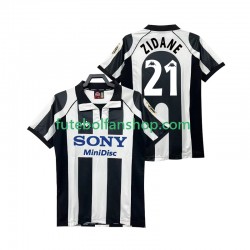 Camisola Principal Juventus ZIDANE 21 Retro 1997 1998 Manga Curta ,Homem