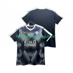 Camisola Alternativo Leicester City Retro 2014 2015 Manga Curta ,Homem