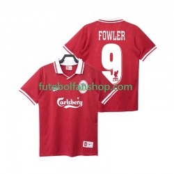 Camisola Principal Liverpool FOWLER 9 Retro 1996 1998 Manga Curta ,Homem