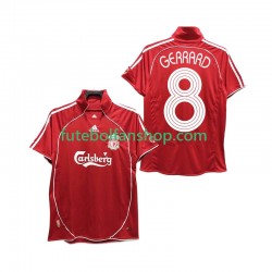 Camisola Principal Liverpool GERRARD 8 Retro 2006 2008 Manga Curta ,Homem